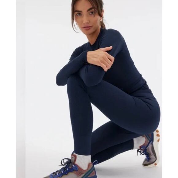 Halfdays Sophia Leggings – Navy – Size Large (NWT) - Picture 3 of 9